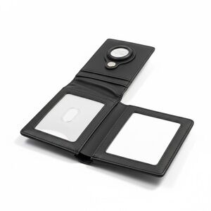Black Airtag Wallet